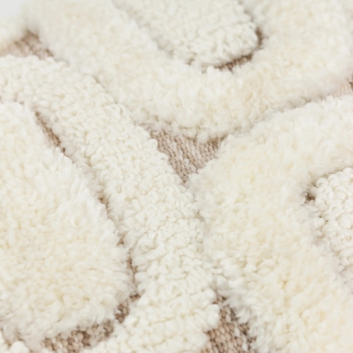 HOUSSE DE COUSSIN CAPITONNE - FOSSE NATUREL